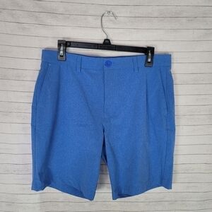 VINEYARD VINES 8 Inch Textured Performance Breaker Shorts in Mirage Blue, sz 32